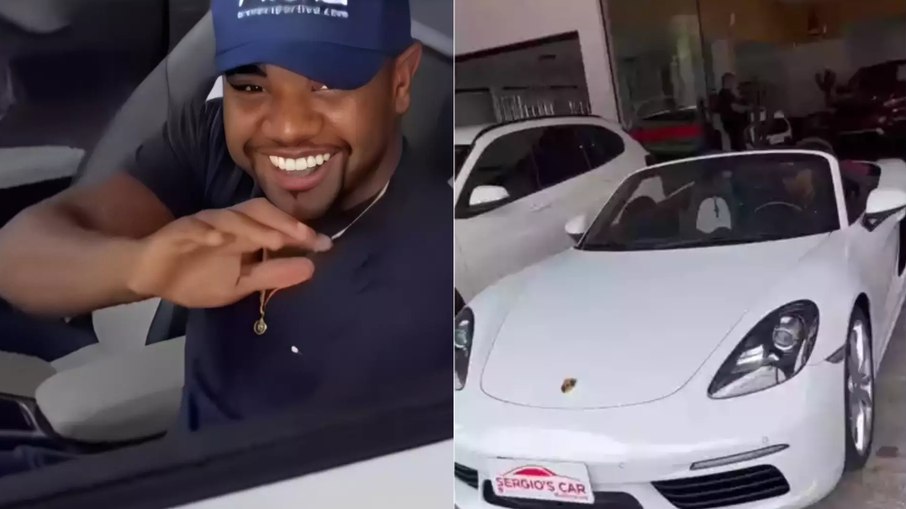 Davi Brito devolve Porsche de R$ 500 mil