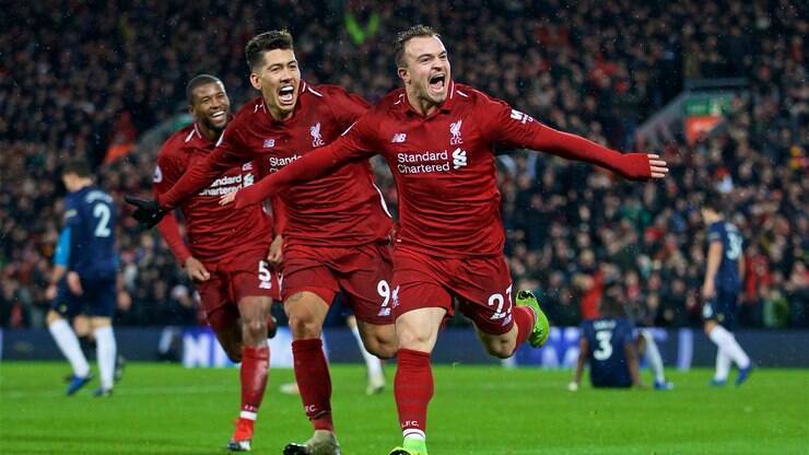 Liverpool vence United com autoridade e volta à ponta do Inglês ...