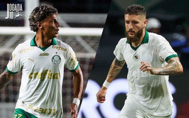 Richard Ríos e Zé Rafael podem refazer dupla de sucesso no Palmeiras