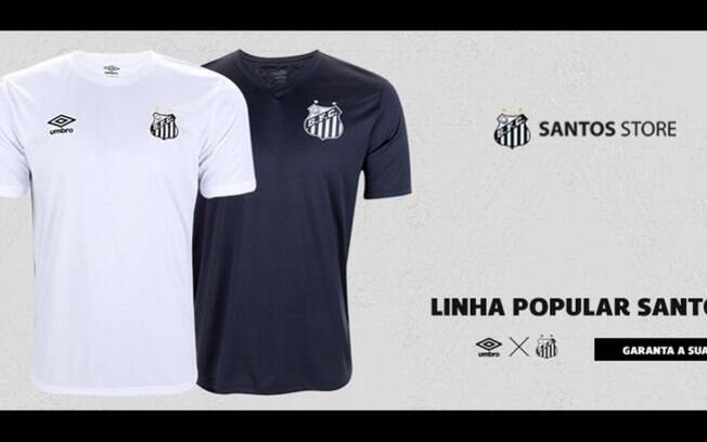 Santos anuncia a criação de linha popular de uniformes