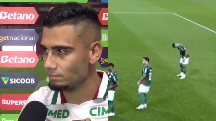"Tinha bastante lama": Andreas ironiza ação em pênalti de Memphis