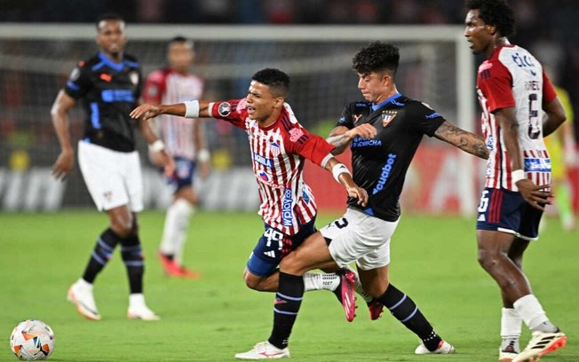 Resultado de Junior x Liga de Quito acabou sendo benéfico ao Bota