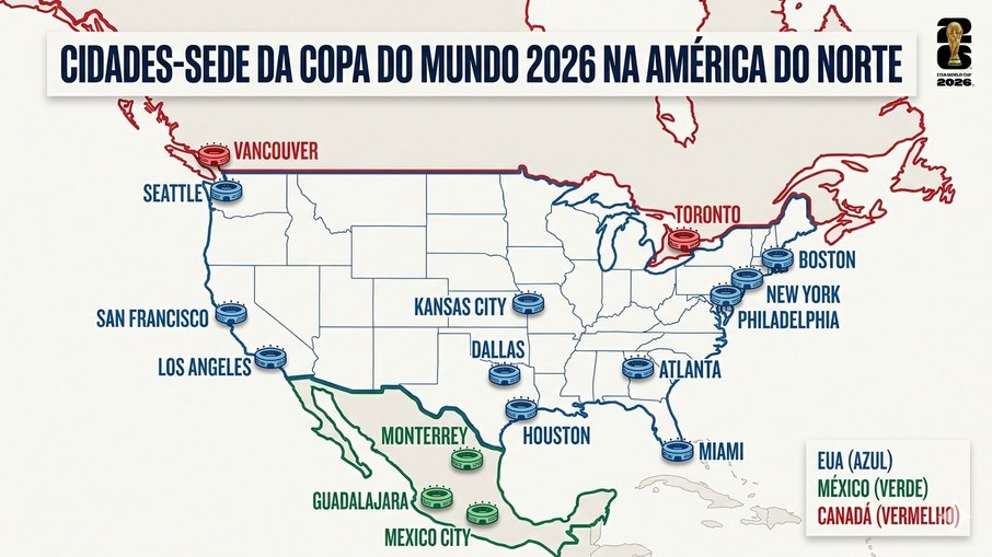 Cidades-Sede da Copa do Mundo 2026