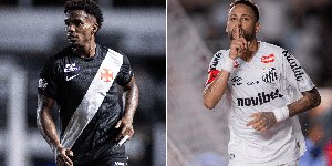 Neymar manda recado a jogador do Vasco após vitória do Santos