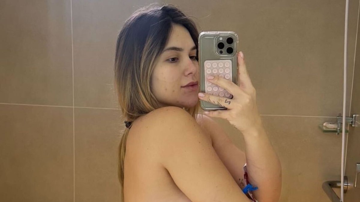 Virginia Fonseca mostra a barriga menos de 24 horas após o parto de José Leonardo