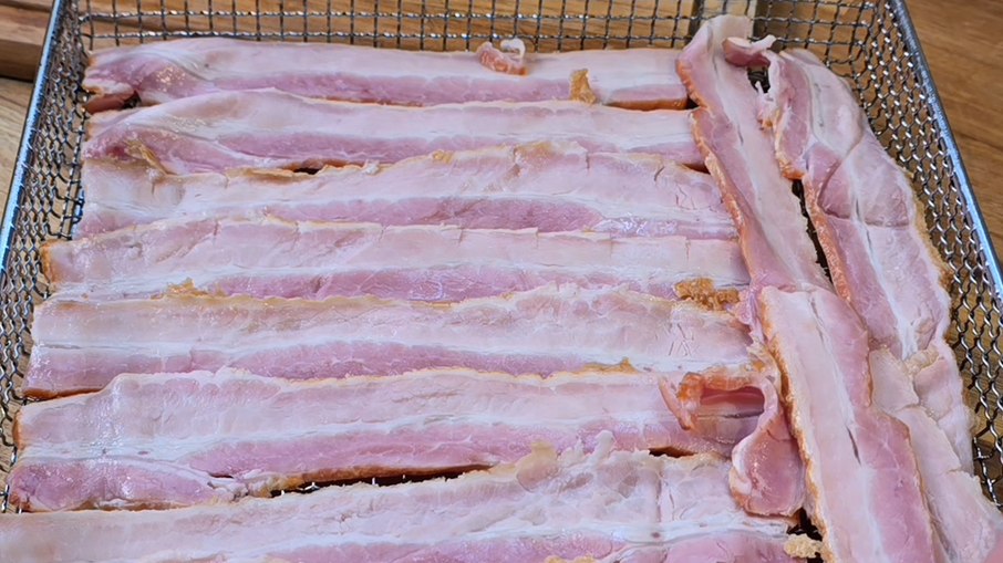 Bacon na airfryer