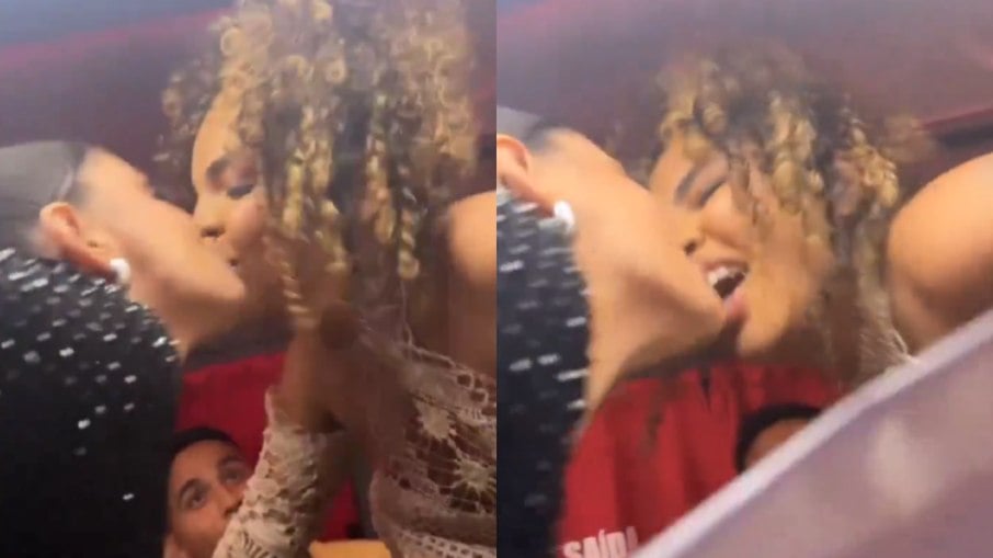 BBB 24: Fernanda e Pitel se beijam em van da Globo; veja vídeo