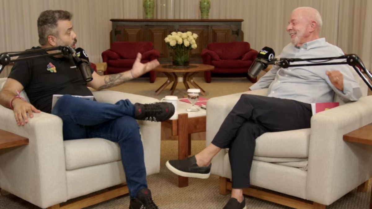 Lula e Igor Coelho, o Igor 3K, que comanda o Flow Podcast Lula e Igor Coelho, o Igor 3K, que comanda o Flow Podcast
