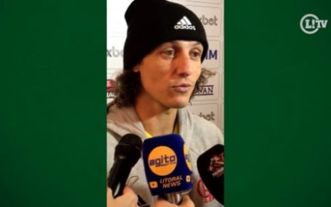 VÍDEO: David Luiz, do Flamengo, explica confusão com Felipe Melo