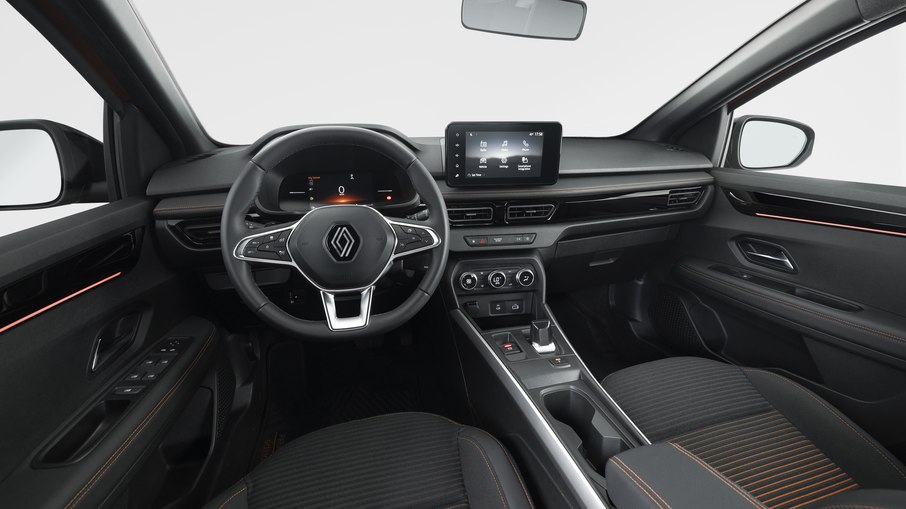 Renault Kardian terá iluminação interna nas portas e painel de instrumentos digital