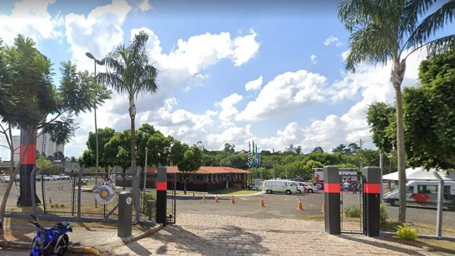 Base da Polícia Militar em Salto