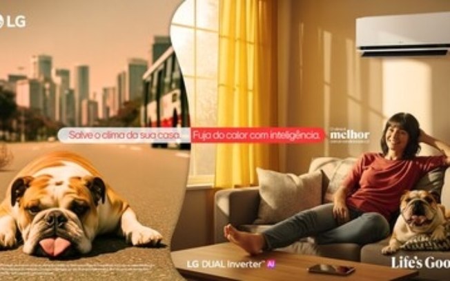 No Verão, a LG salva o clima de casa com inteligência No Verão, a LG salva o clima de casa com inteligência