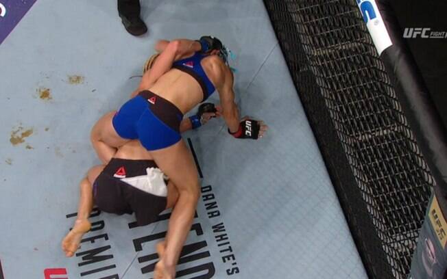 Justine Kish tentou se livrar de Felice Herrig no UFC e defecou no chão do octógono