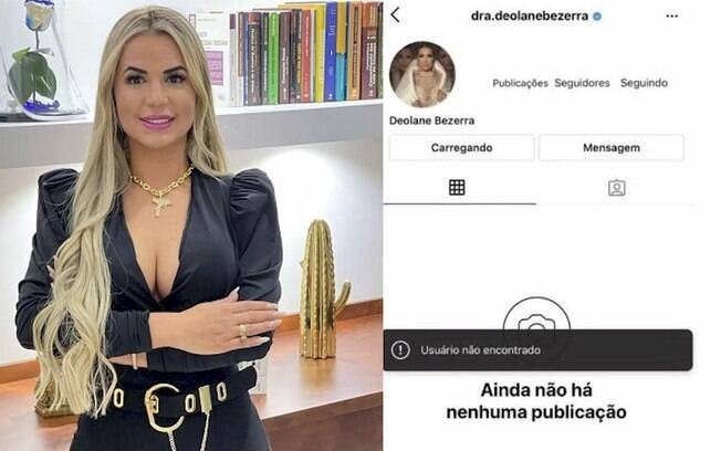 A bruxa está solta: DJ Deolane Bezerra tem instagram derrubado pela 2ª vez