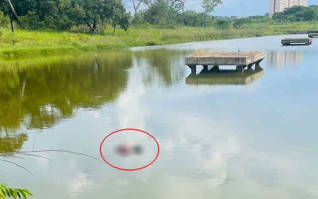 Agora: corpo aparece boiando na lagoa do Country