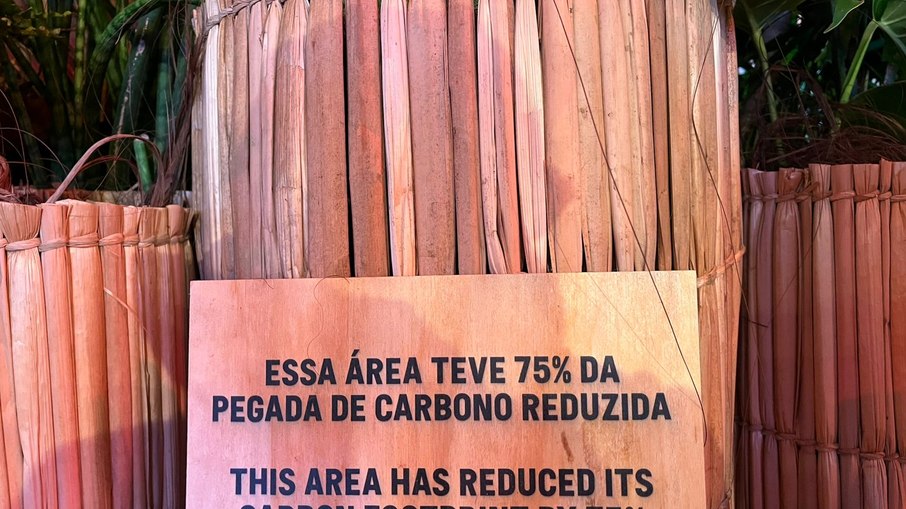 Conceito ecológico e totalmente integrado ao ambiente da praia