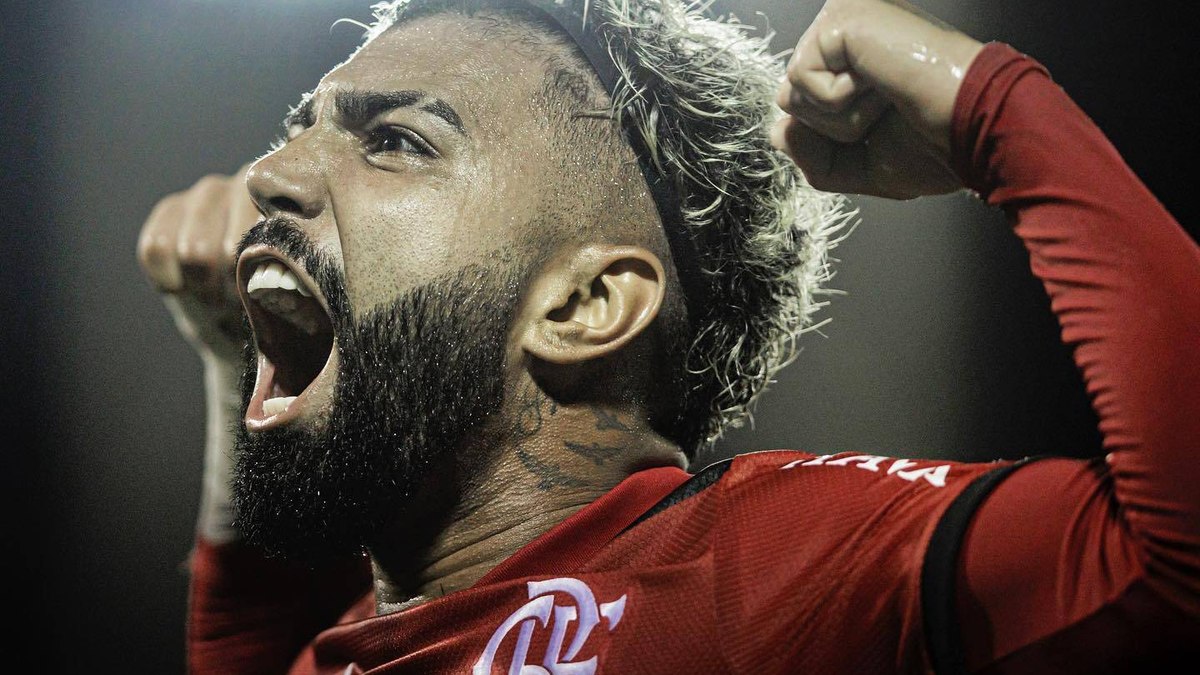 Gabigol foi provocado por apresentador argentino