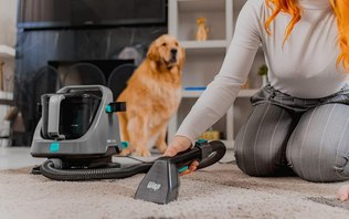 Máquina portátil para tirar manchas do sofá despenca de preço