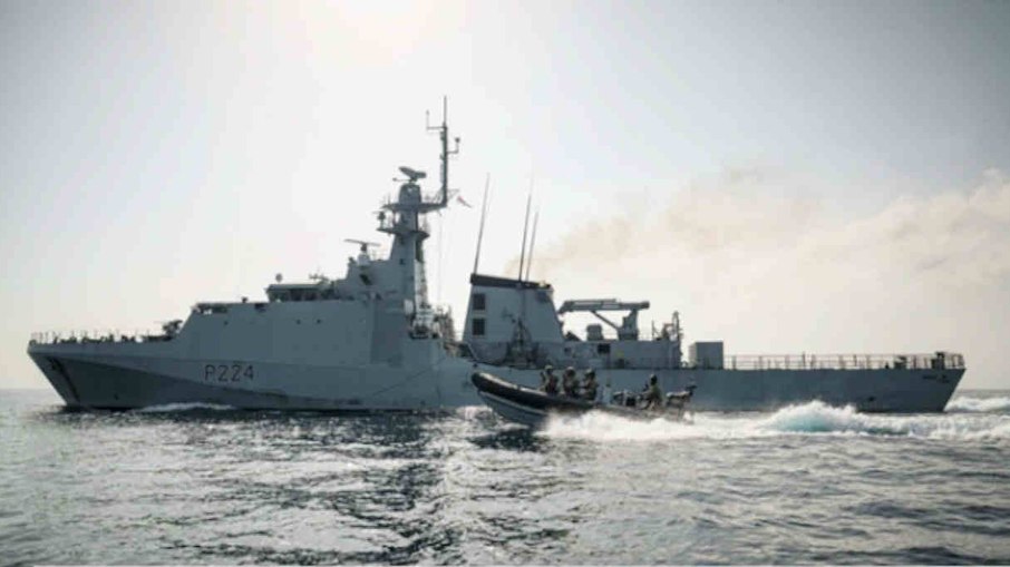 O 'HMS Trent' partirá este mês para a Guiana, após o Natal