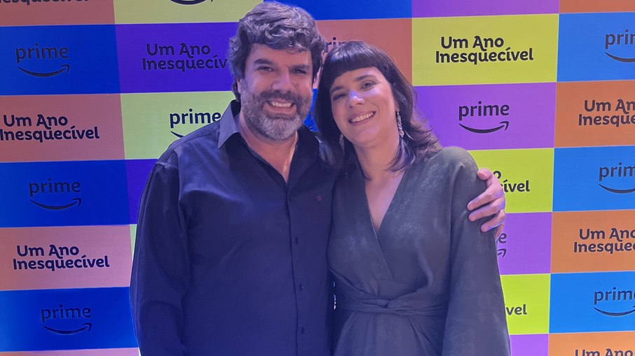 Rodrigo Montenegro e Mara Lobão, da produtora Panorâmica