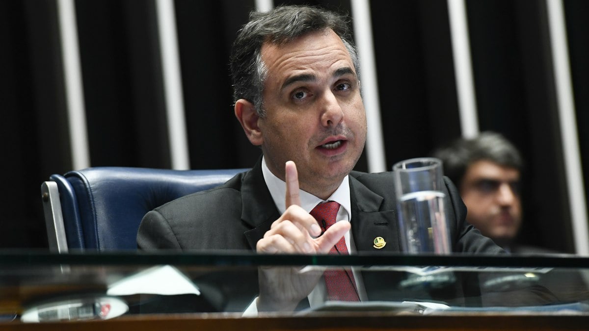 Presidente do Senado Federal, senador Rodrigo Pacheco (PSD-MG)