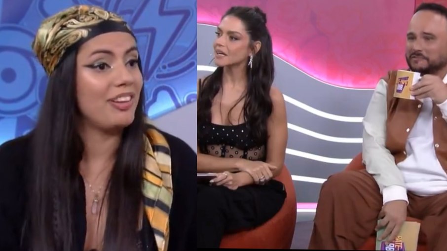 Fernanda Bande no 'Bate-Papo BBB' com Thais Fersoza e Ed Gama