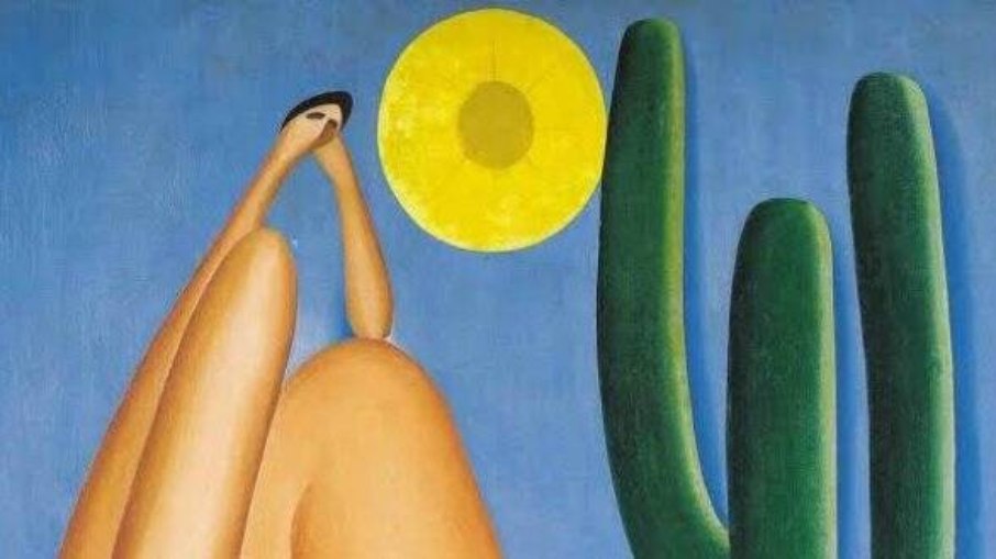 Tela de Tarsila do Amaral