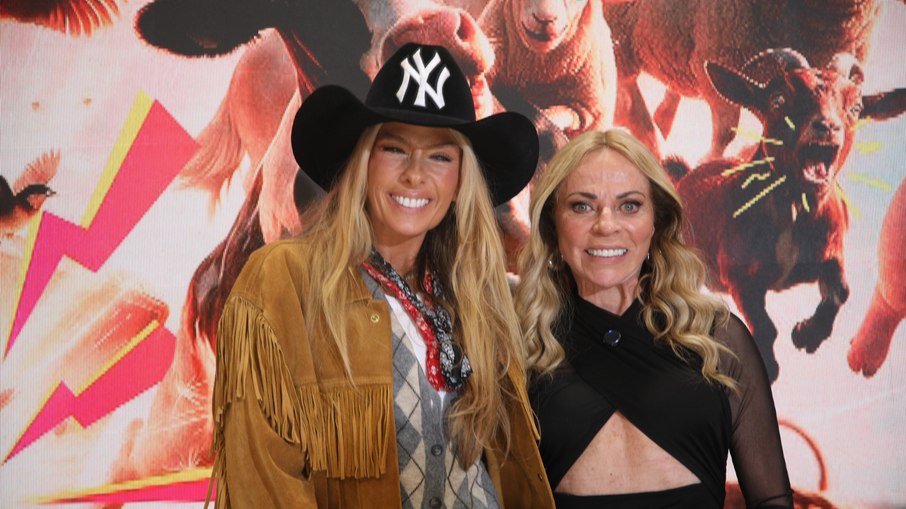 Adriane Galisteu e Christina Rocha