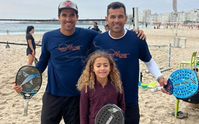 Professor carioca vive dia dos sonhos com sua filha e joga em todos os points de Beach Tennis do Rio de Janeiro Professor carioca vive dia dos sonhos com sua filha e joga em todos os points de Beach Tennis do Rio de Janeiro