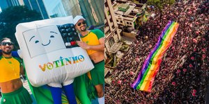 Parada do Orgulho LGBT+ de SP reuniu 36,8 mil pessoas na Paulista