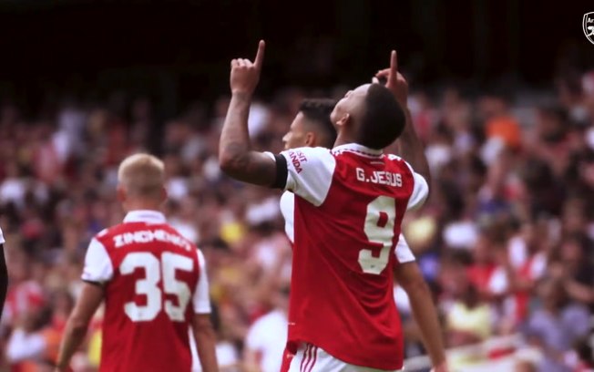 Gabriel Jesus está pronto para estrear pelo Arsenal na Premier League
