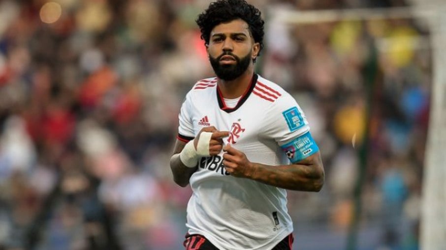 Gabigol marcou dois gols de pênalti contra o Al Ahly