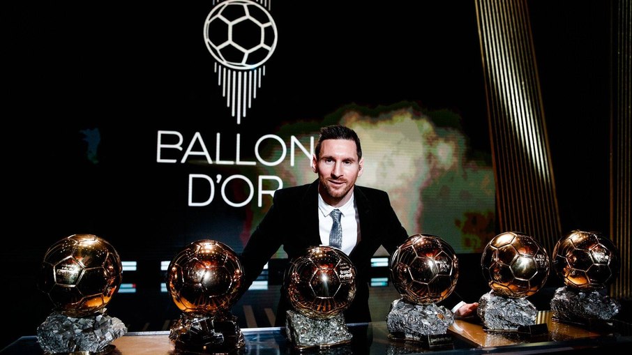 Lionel Messi tem sete troféus da 'Bola de Ouro'