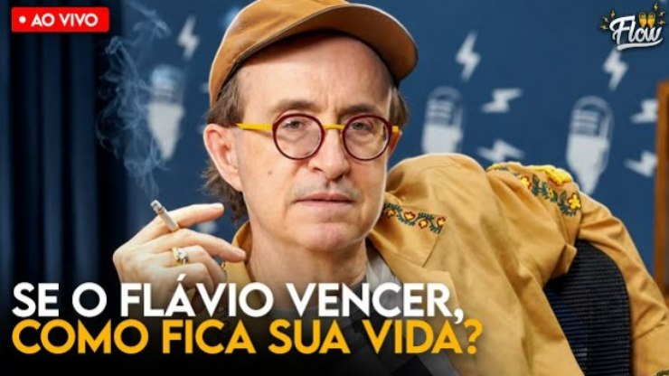 “Menos laranja e menos ovo”: o Reinaldo Azevedo pausou o vídeo do Sachsida e fez a conta na mesa do Flow