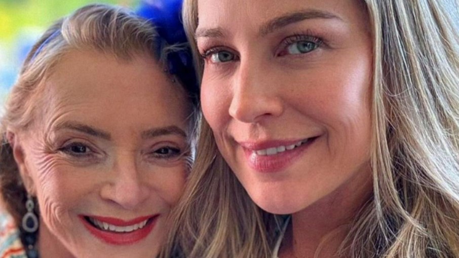 Luana Piovani e sua mãe