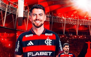 Jorginho
comemora chegada ao Flamengo: clube certo