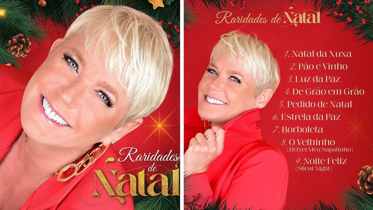 Xuxa anuncia lançamento de disco com músicas de Natal