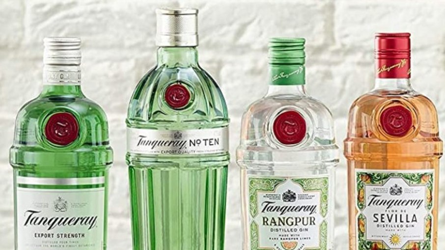 Variações de sabores do gin Tanqueray