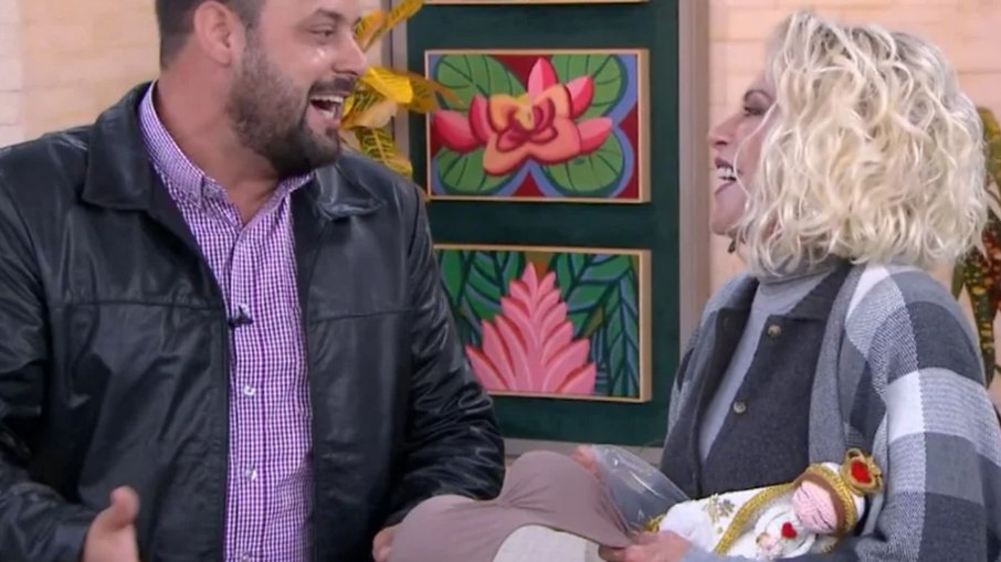 Ana Maria Braga e Marcus Vinicius Ana Maria Braga e Marcus Vinicius