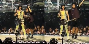 Fã invade show de Katy Perry e é retirado por seguranças