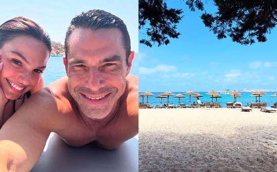 Isis Valverde e Marcus Buaiz postam fotos da lua de mel; veja