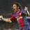 Messi comemora seu segundo gol na vitória do Barcelona sobre o Real Madrid, pelo Campeonato Espanhol. Foto: Getty Images