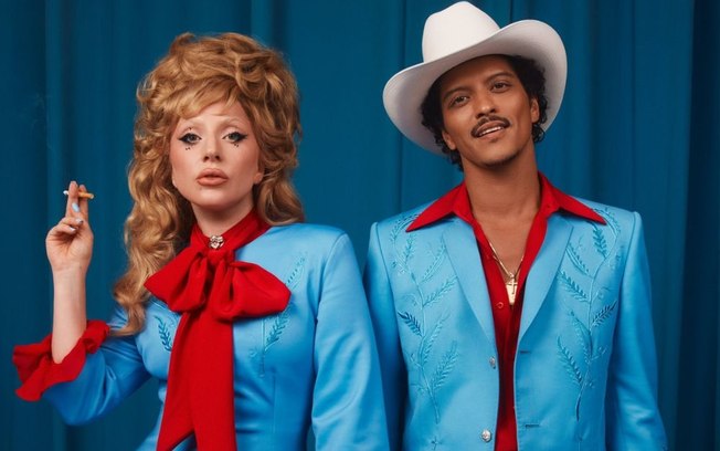 Lady Gaga e Bruno Mars anunciam parceria na música Die With a Smile