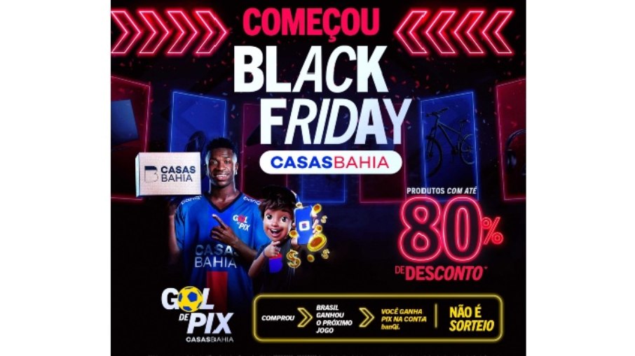 O jogo do gato  Black Friday Casas Bahia