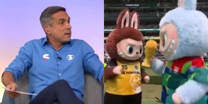 Jornalista da Globo confunde Labubus com mascotes da Copa