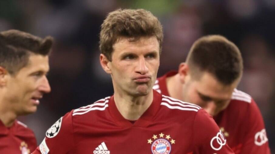Thomas Muller fez 2 dos 7 gols aplicados pelo Bayern nesta terça