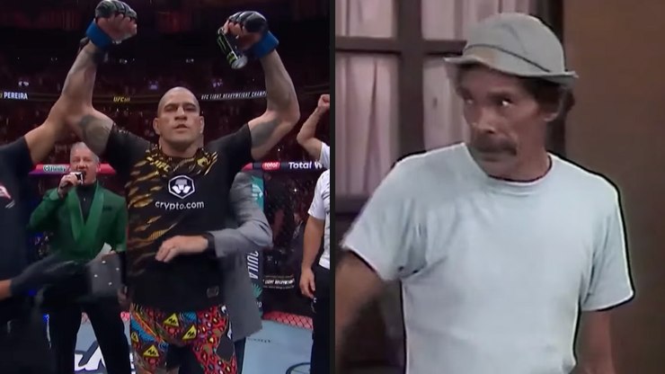 Alex Poatan cita Seu Madruga ao recuperar cinturão do UFC