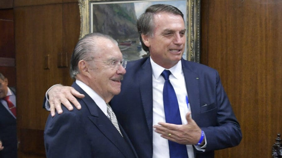 José Sarney e Bolsonaro
