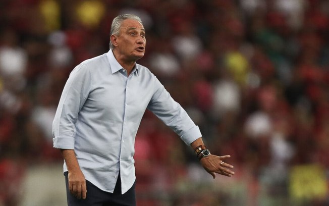 Tite faz discurso após vitória na Arena MRV