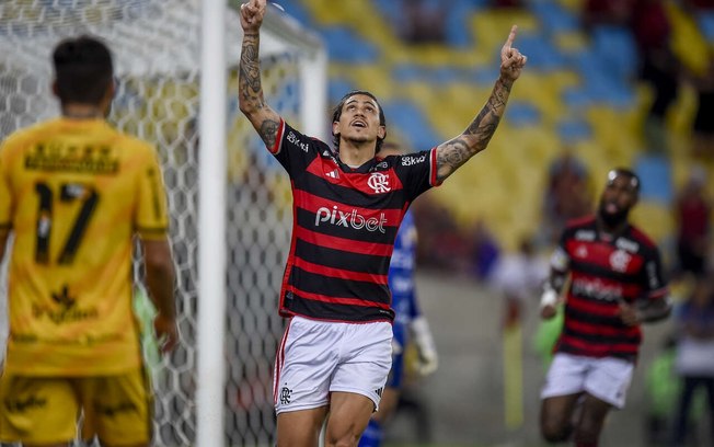 Pedro marcou o gol da vitória contra o Amazonas no primeiro jogo